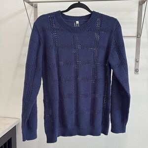 Navy Sweater- Size Medium